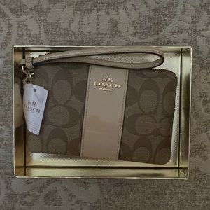 Brand new coach wristlet with tags